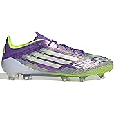 adidas Unisex F50 Elite FG Purple rushFtwr White/Lucid Lemon 7.5 US