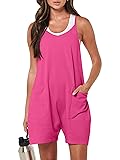 ANRABESS Womens Rompers Summer Casual Loose