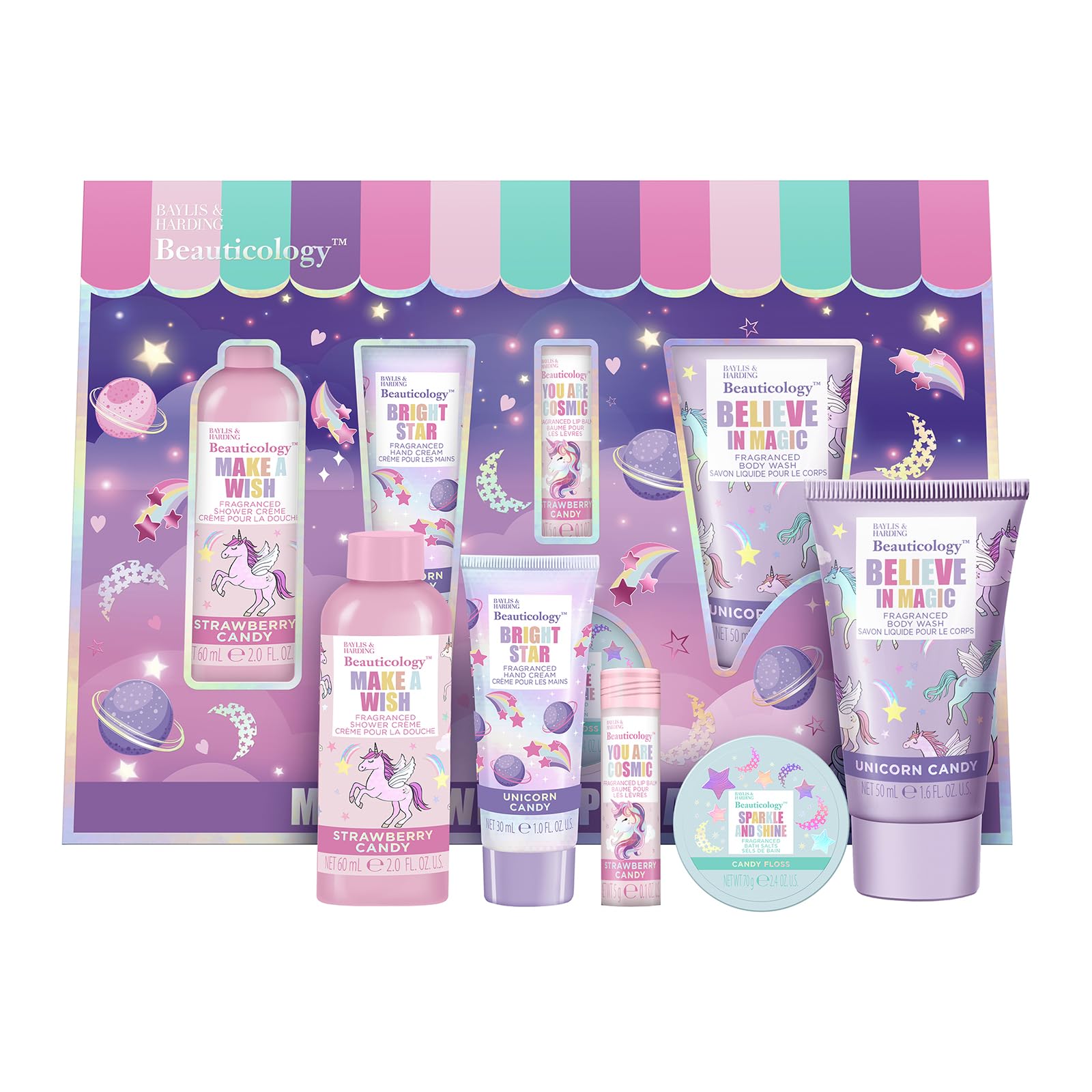 Baylis & Harding Beauticology Cosmic Dreamland Beauty Gift Set - Vegan Friendly