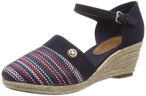 TOM TAILOR Damen 6990904 Riemchensandalen