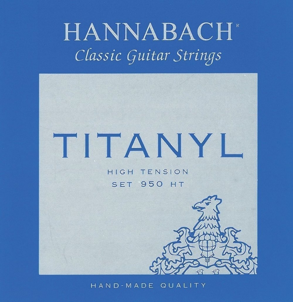Hannabach 653166 Klassikgitarrensaiten Serie 950 High Tension Titanyl - E6