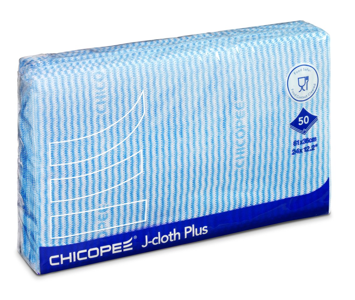 Chicopee 74431 Disposable J Plus Wipes – Pack of 50)