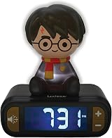 Lexibook Harry Potter Nightlight Alarm Clock with LCD Backlit Screen
