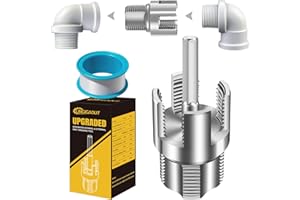 LINGIGAOUT Internal & External Pipe Threading Tool, PVC Pipe Threader, Pipe Threading Tool, 1/2'' 3/4'' Dies Electric Drill Compatible for Home Repair (2PCS) (3/4（DN20))