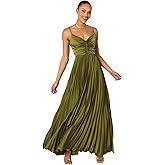 Petal & Pup Womens Naira Pleated Maxi Dress