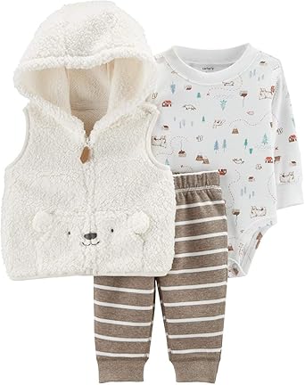 baby hooded vest