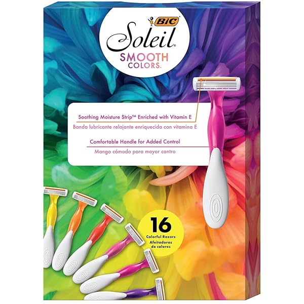 BIC SOLEIL COLOR COLLECTION WOMEN’S RAZORS (16 COUNT)