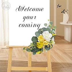 Odouzy Artificial Wedding Arch Flowers for Wedding