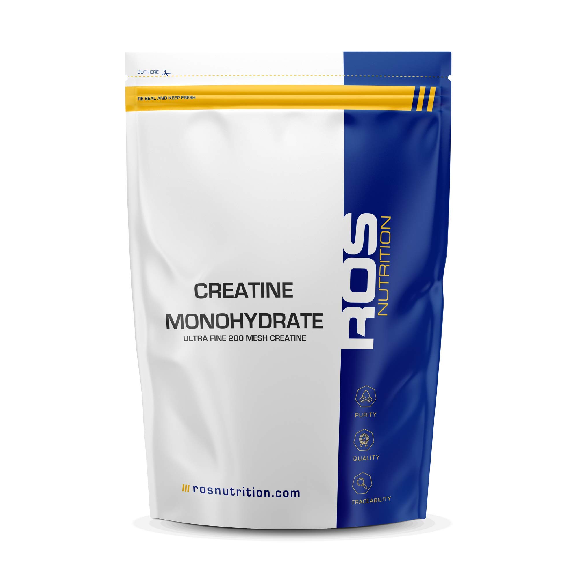 Creatine Monohydrate Unflavoured | 500g (167 Servings) | Batch Tested | Ultra Fine 200 Mesh Creatine | Vegan