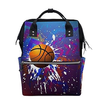 basketball diaper bag