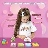 VISATOR Talking Flash Cards Toy 112 Cards 224 Words 2-6 Years view 2