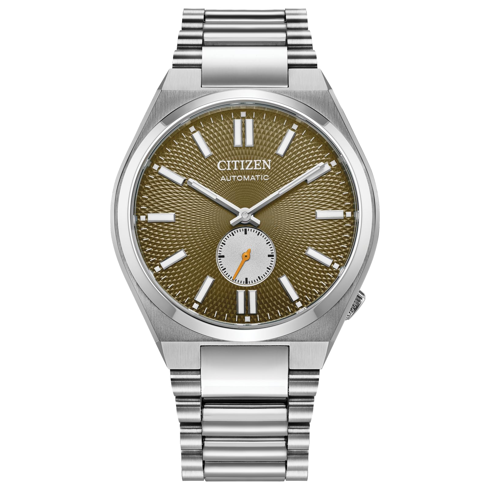 Citizen Herren Analog Automatik Uhr mit Edelstahl Armband NK5010-51X