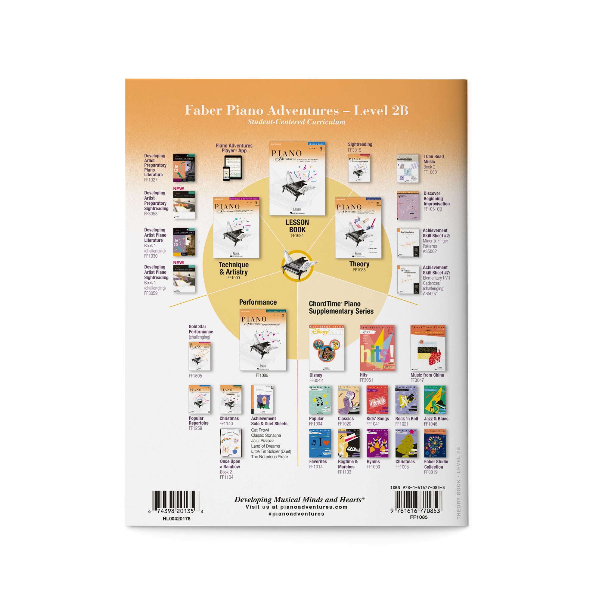 Piano Adventures® – Level 2B Theory Book