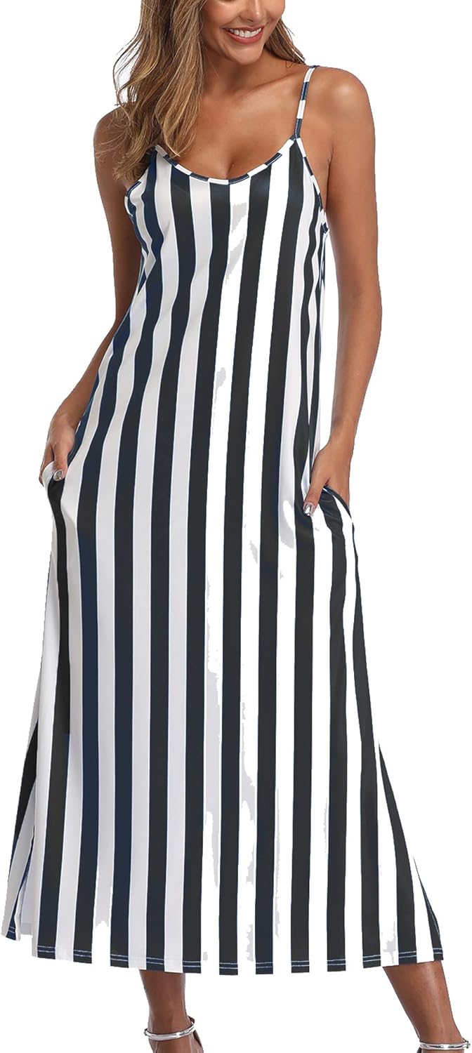 long sundress with pockets