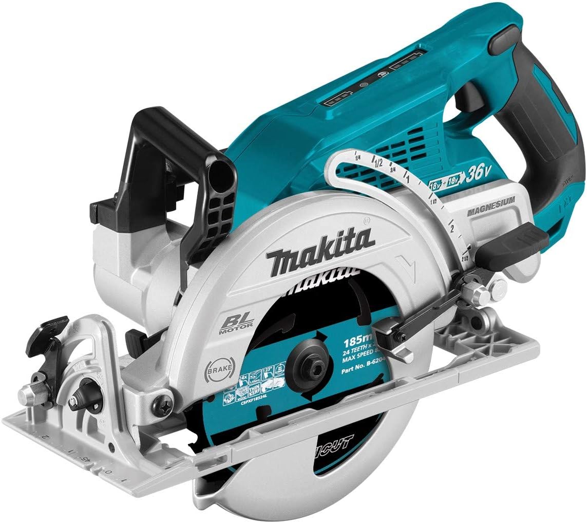 Makita DRS780Z Twin 18V (36V) Li-ion LXT Brushless 185mm Circular Saw - Batteries and Charger Not Included