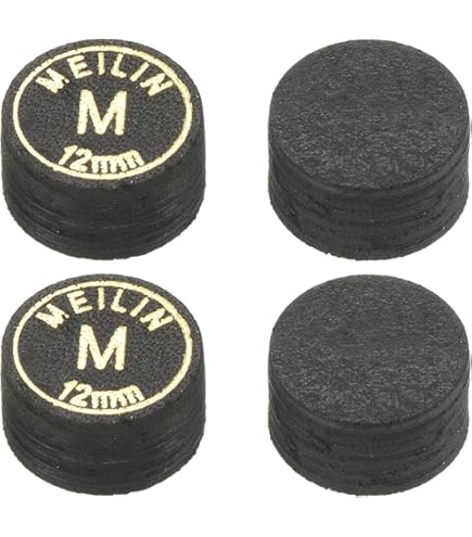 Pool Billiard Cue Tips - 4 Pieces Pool Cue Tip/Snooker Cue