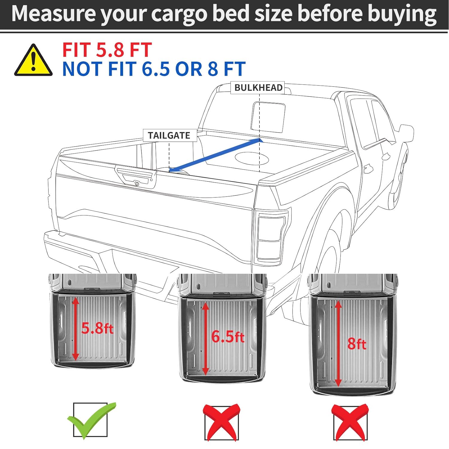 Oedro Soft Roll Up Truck Bed Tonneau Cover Compatible With 2019 2020 Chevy Silverado Gmc Sierra 1500 New Body Style 2019 2020 Silverado Sierra 2500 3500 Fleetside 5 8 Feet Bed Automotive Cjp Org In
