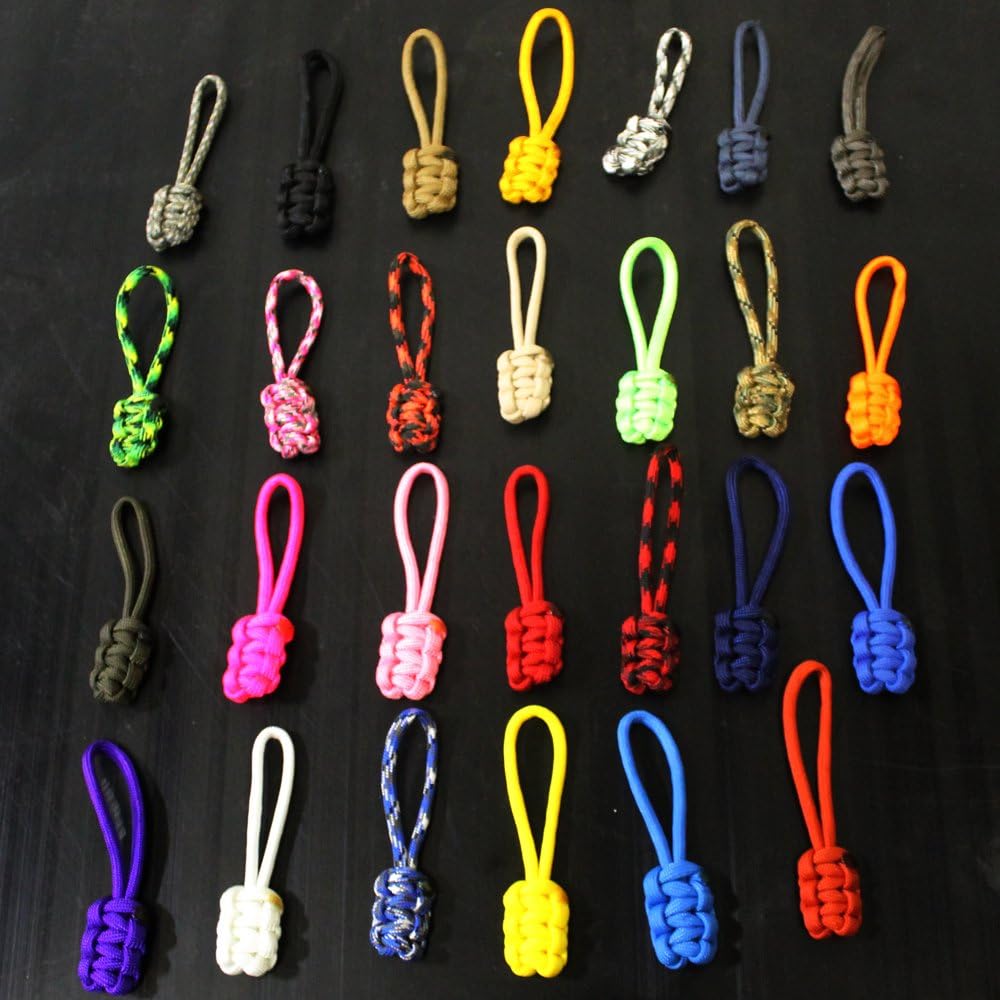 Bartact Paracord Zipper Pull Olive Drab Set of 5: Automotive