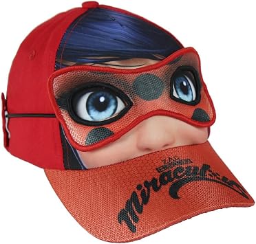Miraculous Ladybug And Cat Noir Mask Cap Kid 54cm