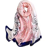 Onllh Large Shawl Scarf For Women Lightweight Wraps Silky Headscarf Long Sunscreen Scarfs T23