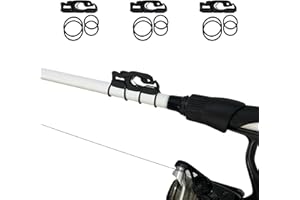 FinMan Multitool & Stow | Rod Mounted Line Cutter & Hook Keeper for Tackle Changes | Prevent Tangles, Keep Hooks Safe and Sharp, and Secure Weights | Easy to Install & Made in The USA