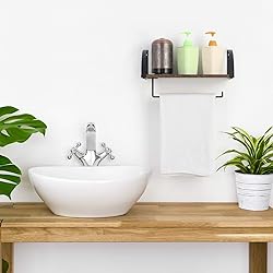 BTY Paper Towel Holder with Shelf, Vintage