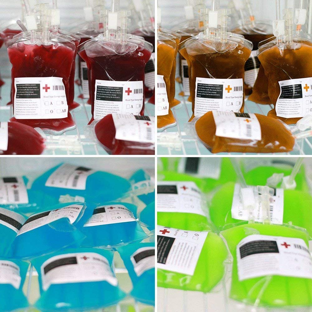Jiali - Bolsa de Sangre Reutilizable para Bebidas sanguíneas ...