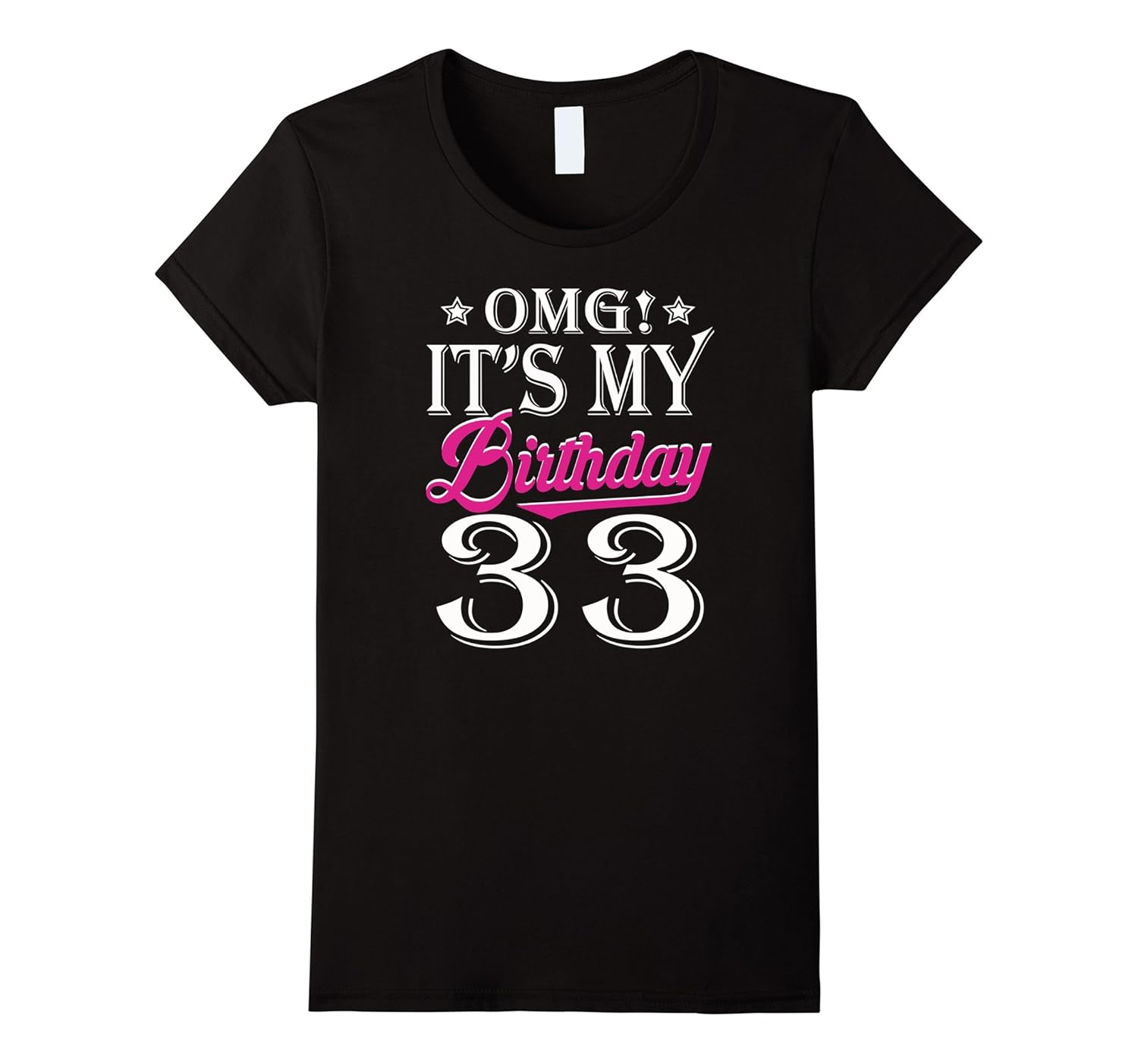 OMG Itâs My Birthday 33th 1984 Birthday T-shirt