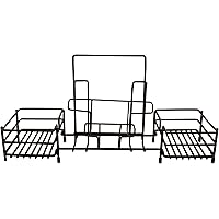 G.E.T. Enterprises 4-931852 15" x 4.5" 3-Compartment, 6.75" Clipper Mill, Iron Powder Coated, Black