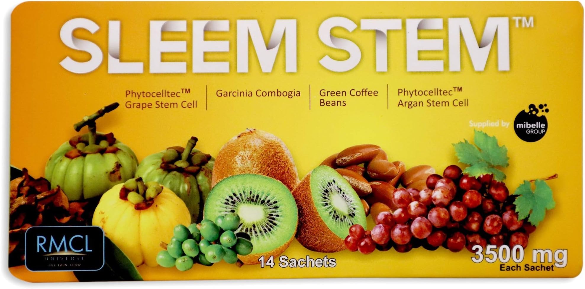 RMCL Sleem (3500 mg) | Original and Genuine Product | Supports Healthy Body Weight | Rejuvenates Epidermal Cells | (Pack of 1, 14 Sachets)