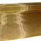 13" x 40" 99.9% Brass Filter Coarse Dense Gauze