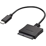 Cable Matters USB 3.1 Type C (USB-C / Thunderbolt 3 Port Compatible) to SATA III 2.5" Hard Drive Adapter with USB power - 10 Inches