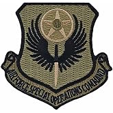 AFSOC Cosplay Costume Patch | Hook Fastener Backing 3" X 3" C631