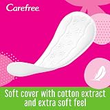 Carefree Panty Liners Aloe Breathable 4 Pack 20 Liners each view 2