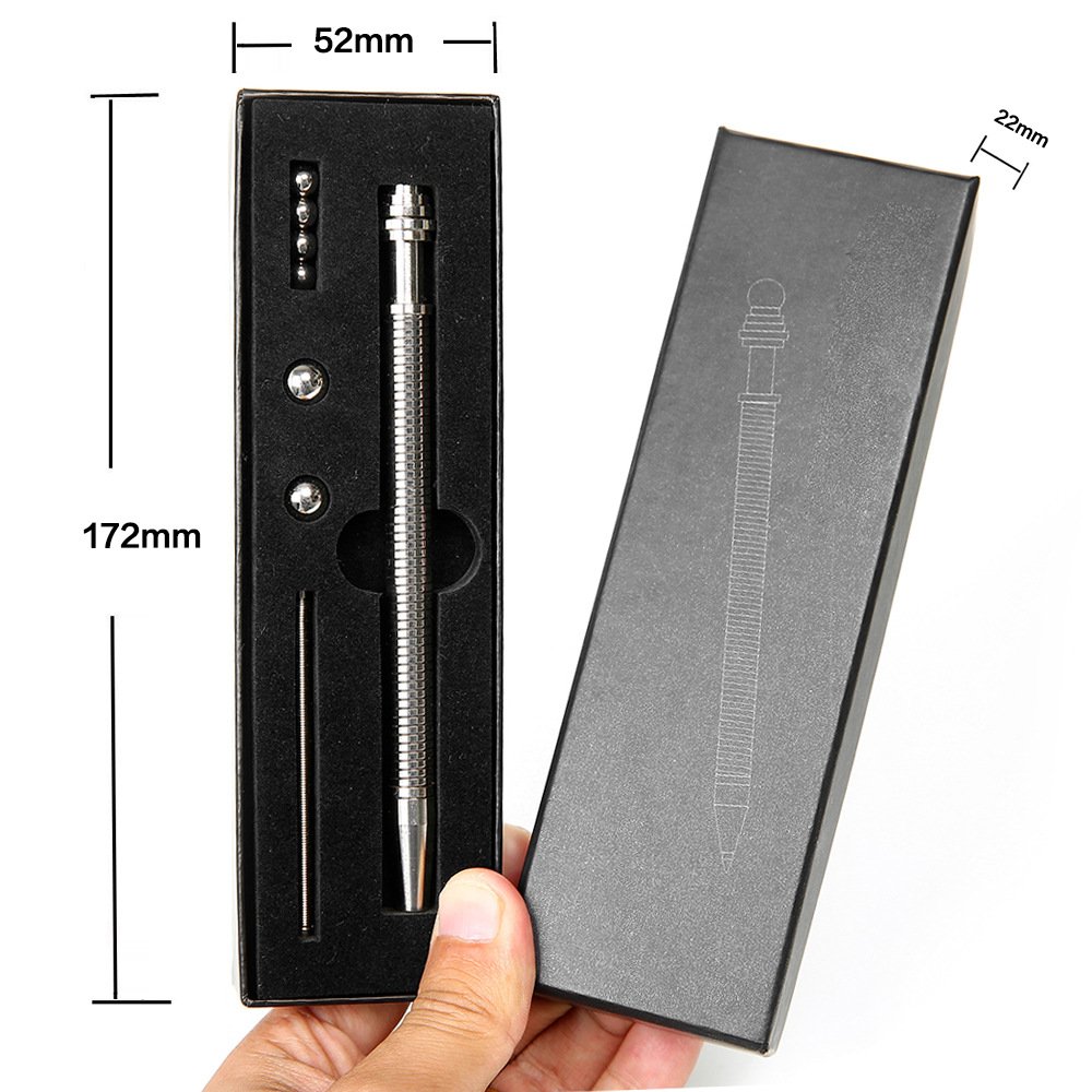 Think Ink Pen Think Ink Pen Changeable Finger Fidget Pen Toys For Anxiety And Boredom Fidget For Focus Tool Toy To Relief Stress Magnetic Metal Writing Pen Fidget Toys Novelty Gag Toys Toys Games Anantcomputing In