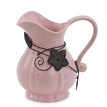 Home Decor Napco 7 5 White Decorative Pitcher Vases Home Home Decor