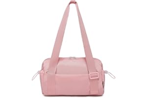 BAVERGE Small Gym Bag for Women Mini Duffle Bag with Wet Compartment, Lightweight Waterproof Cute Tote for Girls Workout Sport Travel