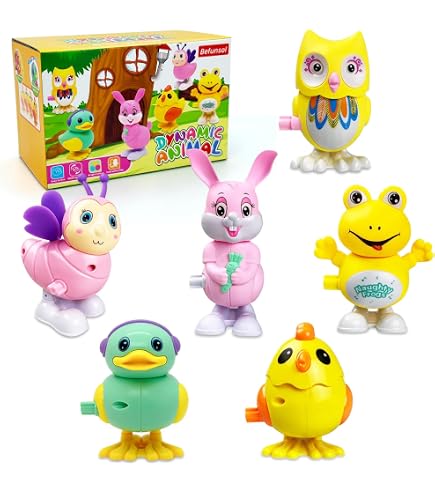 Oeufs Surprise à Remonter – 3PCS Animaux Rigolos – Cadeau Pâques Ou Fête