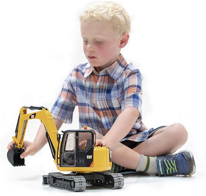 bruder cat mini excavator