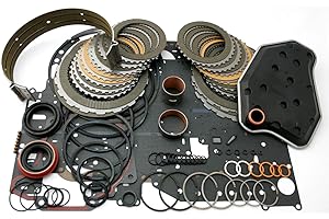 TRANSPARTS WAREHOUSE Compatible With: Ford 4R70W Overhaul Transmission Master Level 2 Rebuild Kit 1998-2003