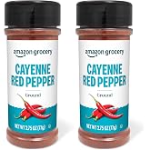 Amazon Grocery, Ground Cayenne Red Pepper, 2.75 Oz, (Pack of 2)