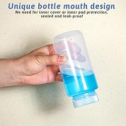 2 Pcs 16oz/500ml Plastic Sample Bottles Wide Mouth