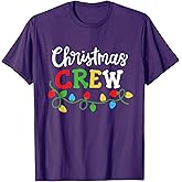 Christmas Crew Matching Family Xmas Party Men Women Kids T-Shirt