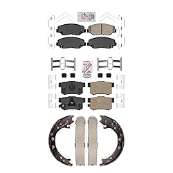 Transit Auto Front Rear Ceramic Disc Brake Pads Kit