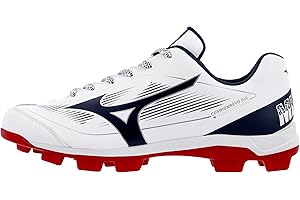 Mizuno Mens Cushionrevo Diamond TPU Spike Baseball Cleat