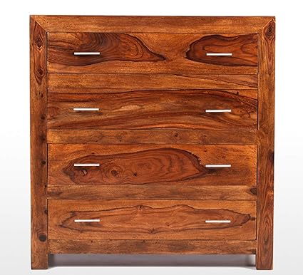 Angel S Cuba Solid Sheesham Wood Chest Of Drawer Storage Cabinet