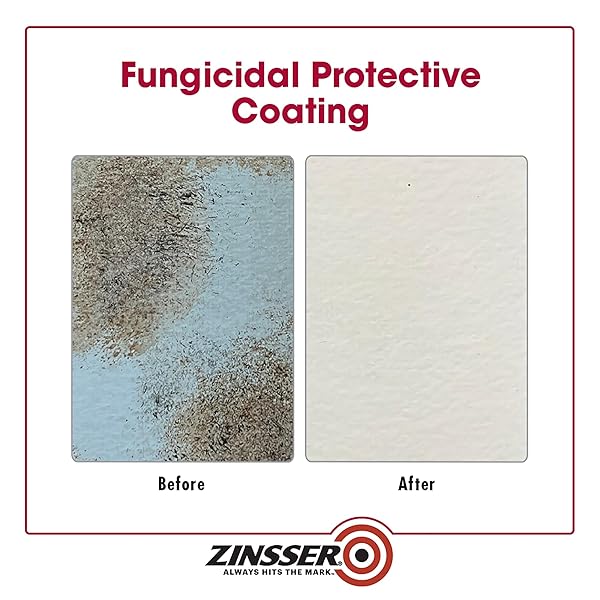 QT ZINSSER 276087 WHITE MOLD KILLING PRIMER WATER-BASED MOLD KILLING PRIMER