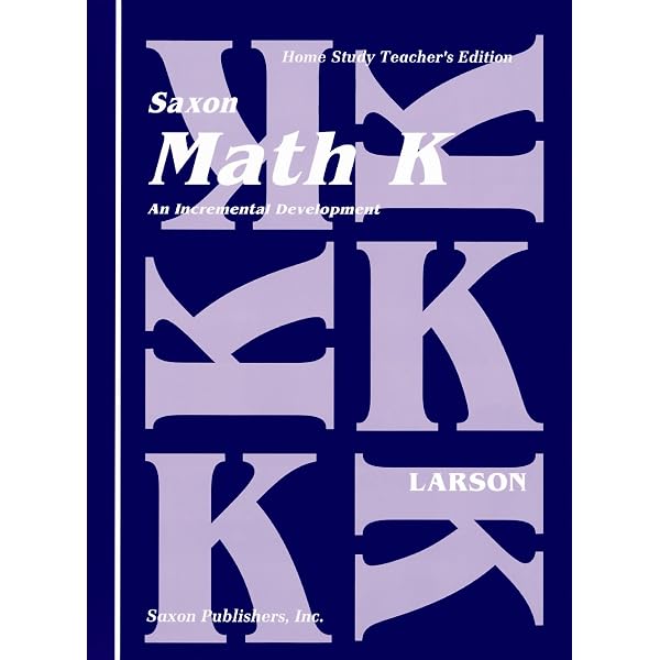 Saxon Math K: An Incremental Development (Home Study Meeting Book