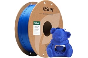 eSUN PLA Basic Filament 1.75mm, 1KG Spool (2.2 LBS) High Speed Printing 3D Printer PLA Filament,Designed for Fast Printing, Blue