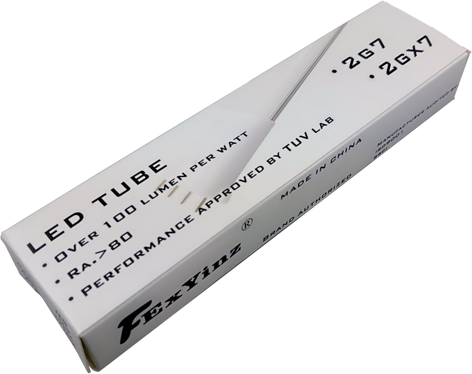 4 Watt Warm White 3000K 2GX7 LED Bulb 400 Lumen Ra 80 4 Pin PL CFL Lamp Recessed LED Compact Bulb Plug in 2GX7 LED Tube Light for Indoor Lighting [Energy Class A+]